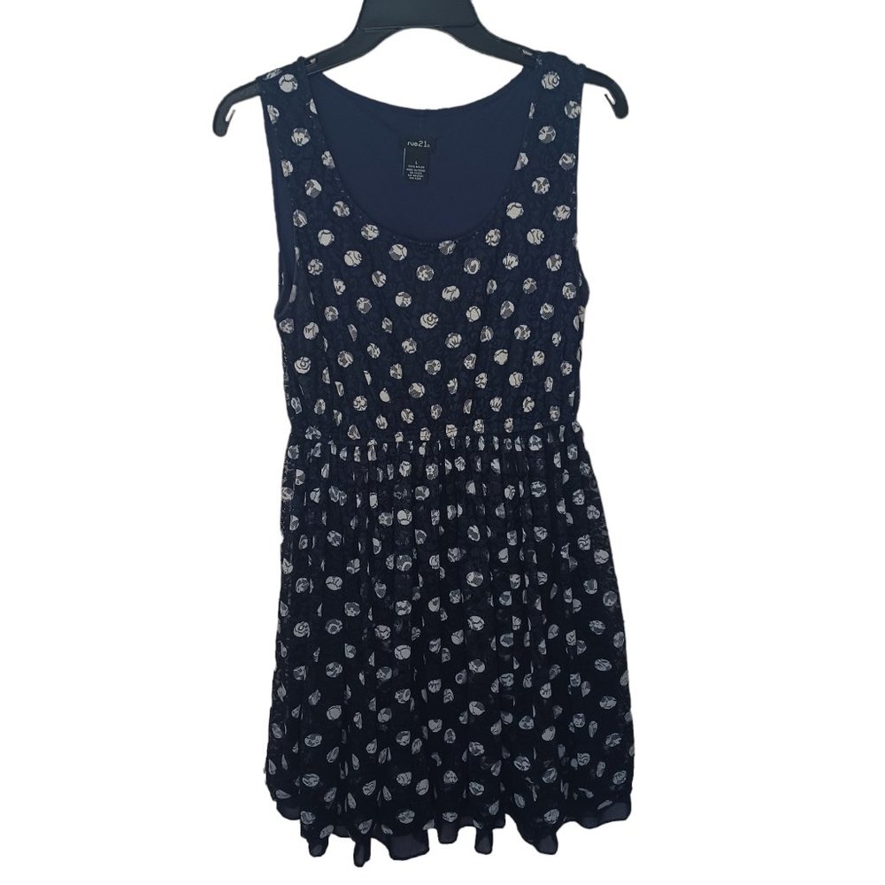 Rue21 Navy Blue Dress Size Large